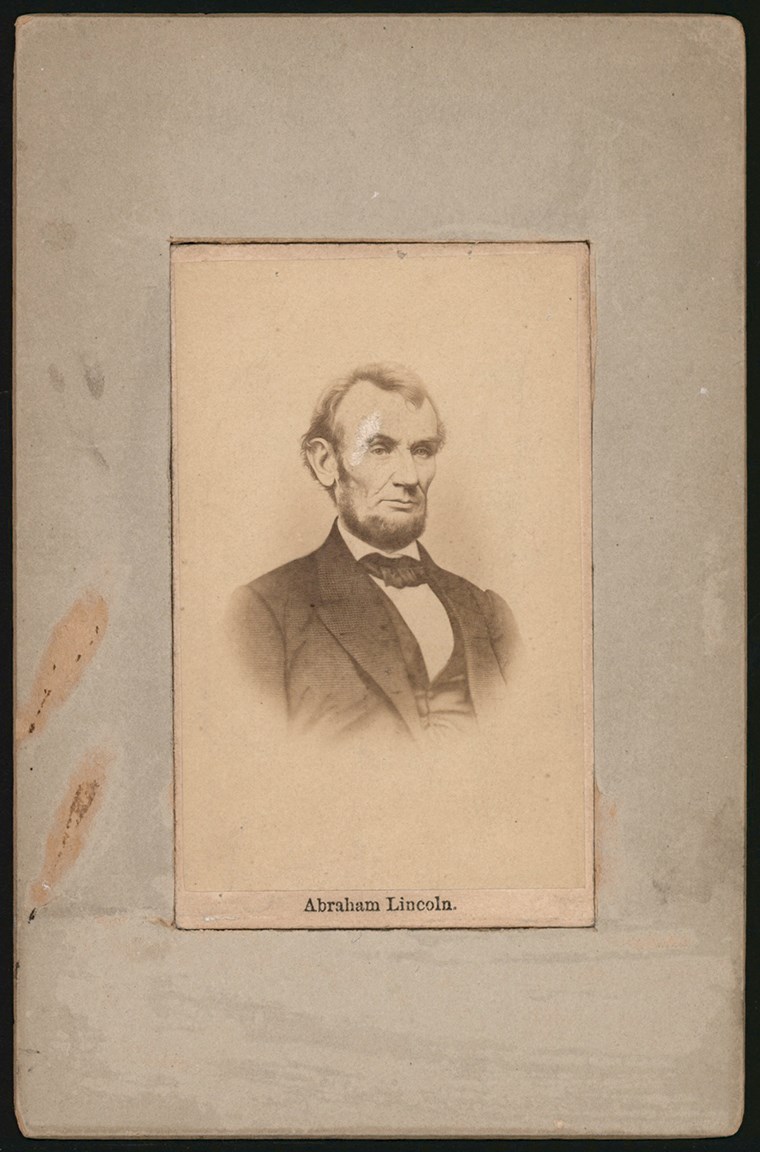 - Abraham Lincoln Carte de Visite