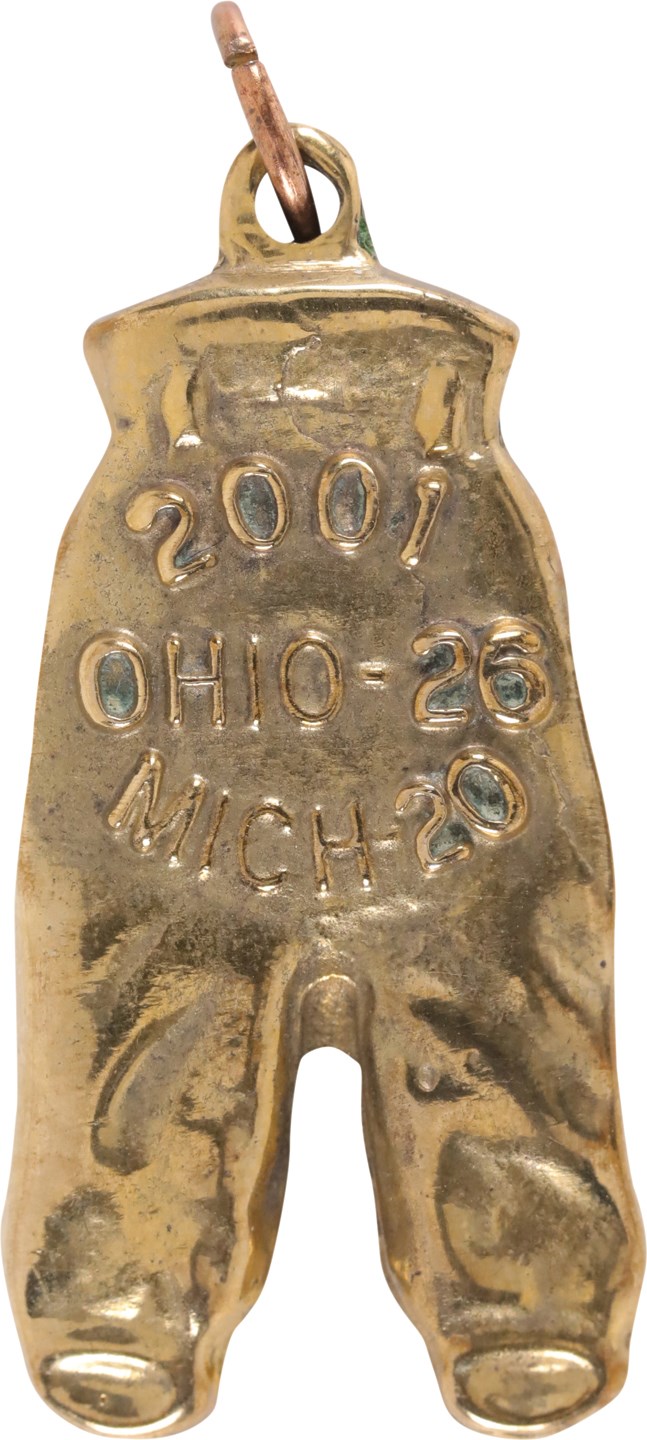 - 2001 Ohio State Football "Gold Pants" Presentational Charm