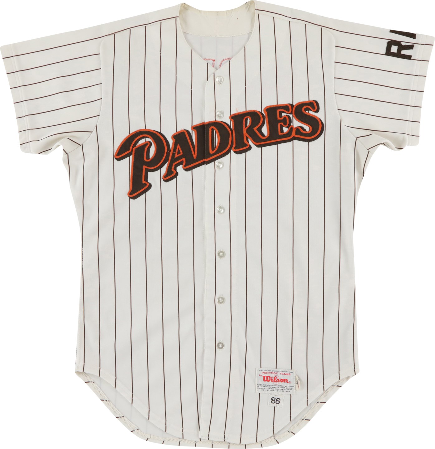 4/28/86 John Kruk Rookie 1st Stolen Base and Career Hit #6 San Diego Padres Game Worn Jersey (Photo-Matched)