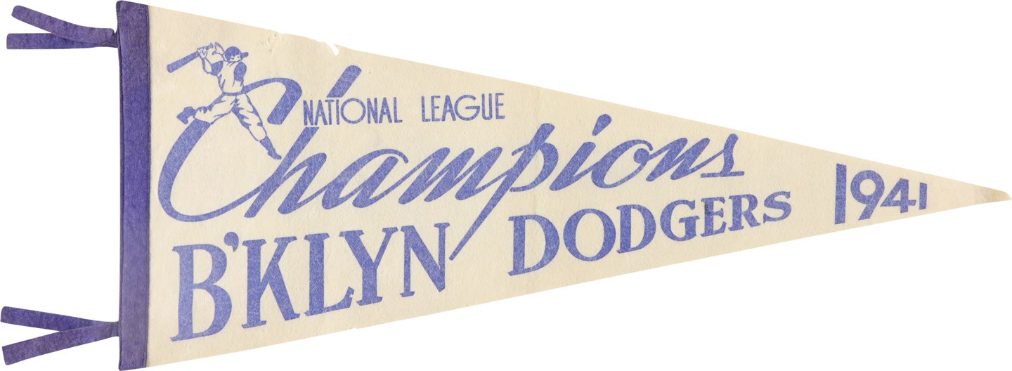 - 1941 Brooklyn Dodgers "Champions" Pennant