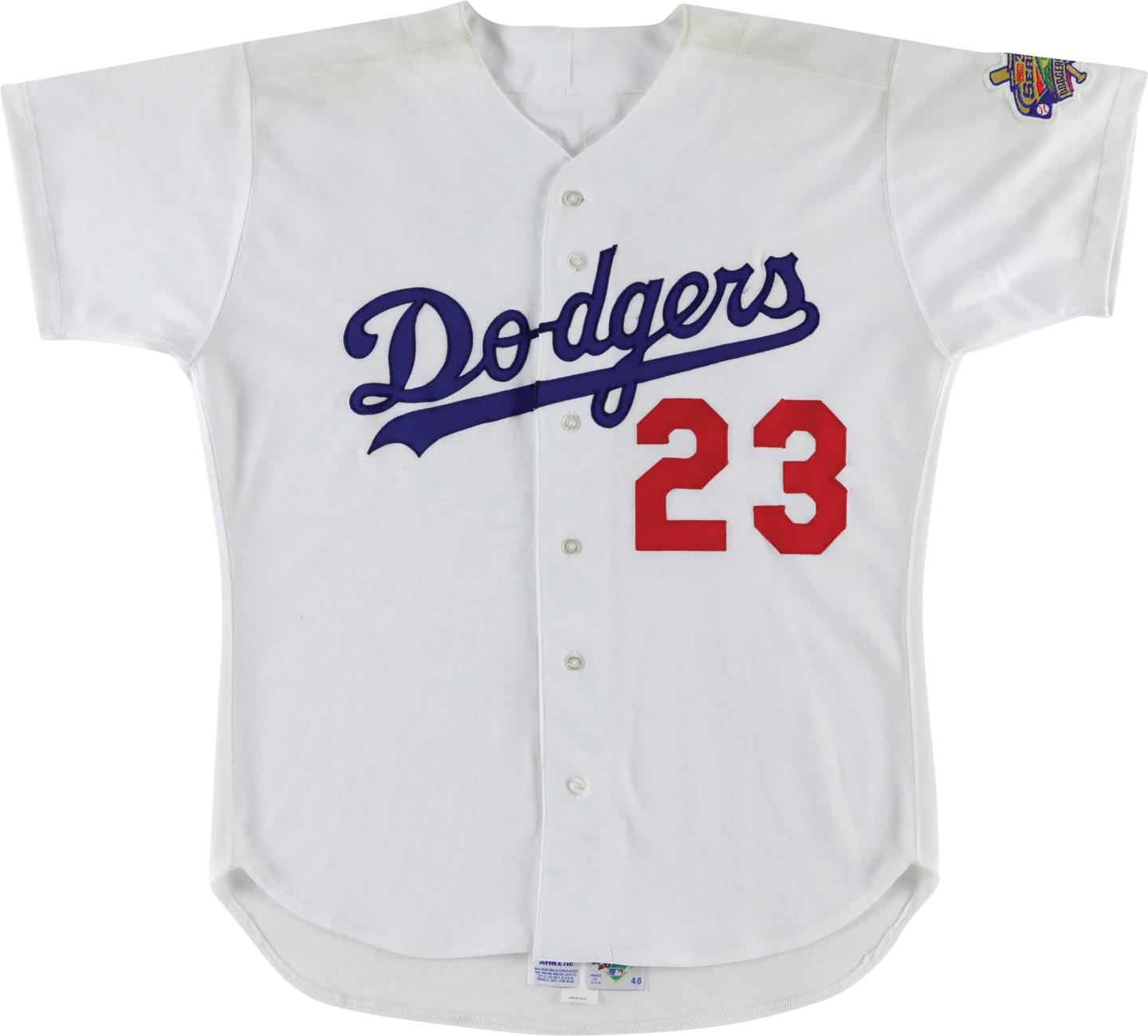 Baseball Equipment - 1996 Eric Karros Los Angeles Dodgers Game Worn Jersey