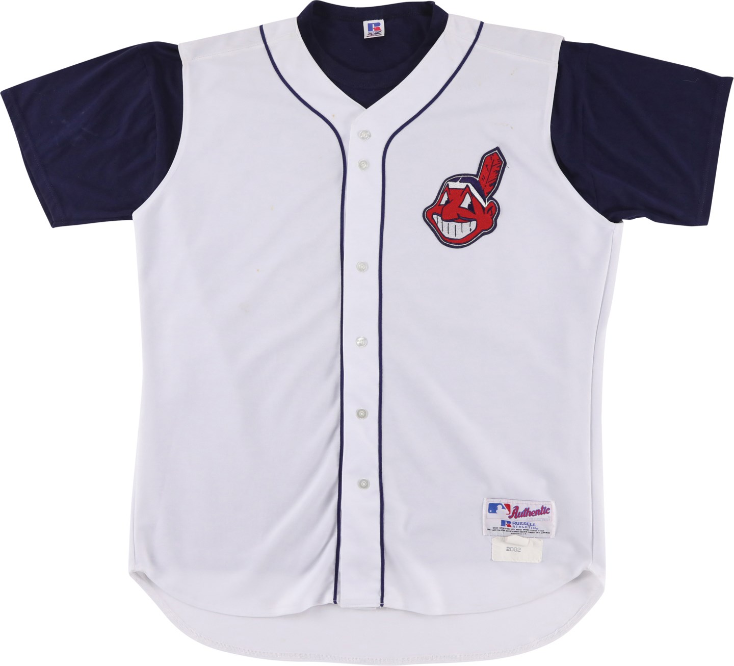 Baseball Equipment - 2002 Jim Thome Cleveland Indians Signed Game Worn Jersey and Undershirt (JSA & Sports Investors LOA)