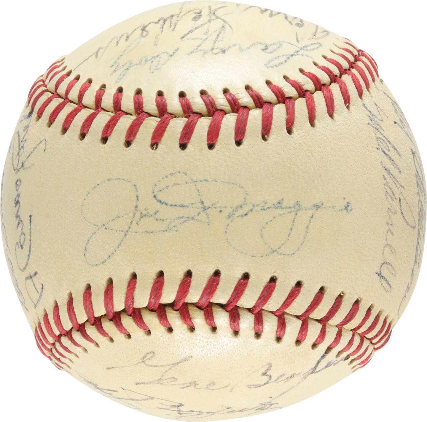 1951 All-Star Game Multi-Signed Baseball w/Williams & DiMaggio (PSA)