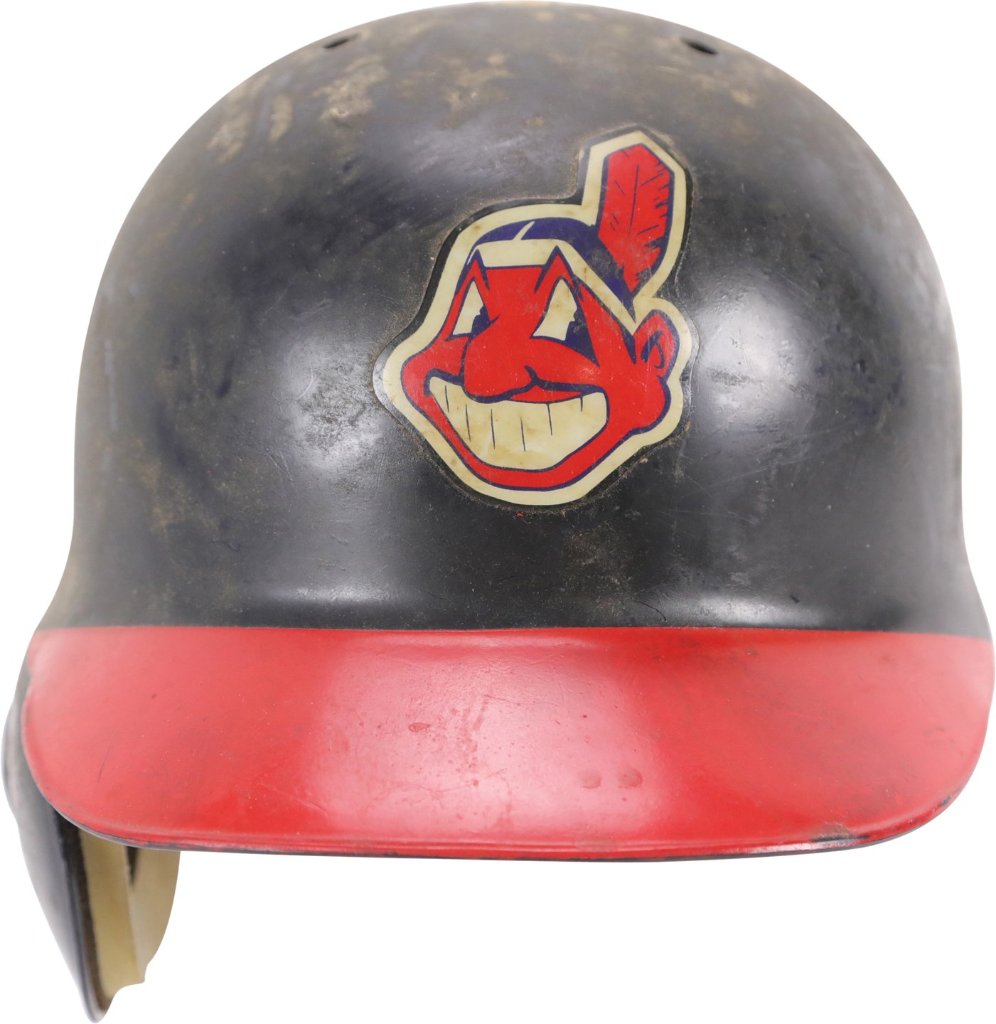 Baseball Equipment - Jim Thome Cleveland Indians Rookie Era Game Used Batting Helmet