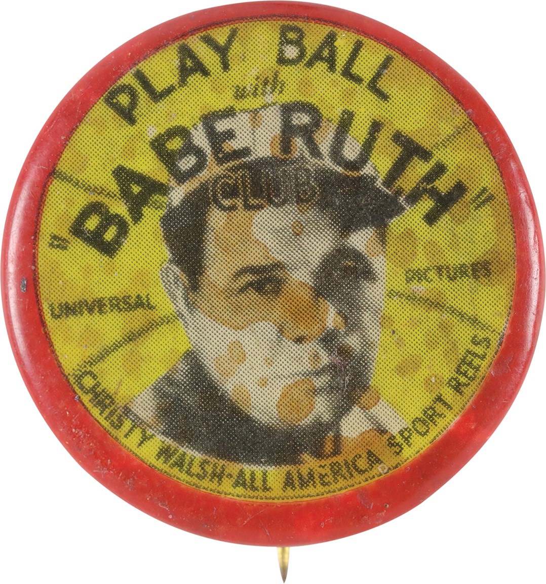 Ruth and Gehrig - 1932 Universal Pictures Babe Ruth Pin