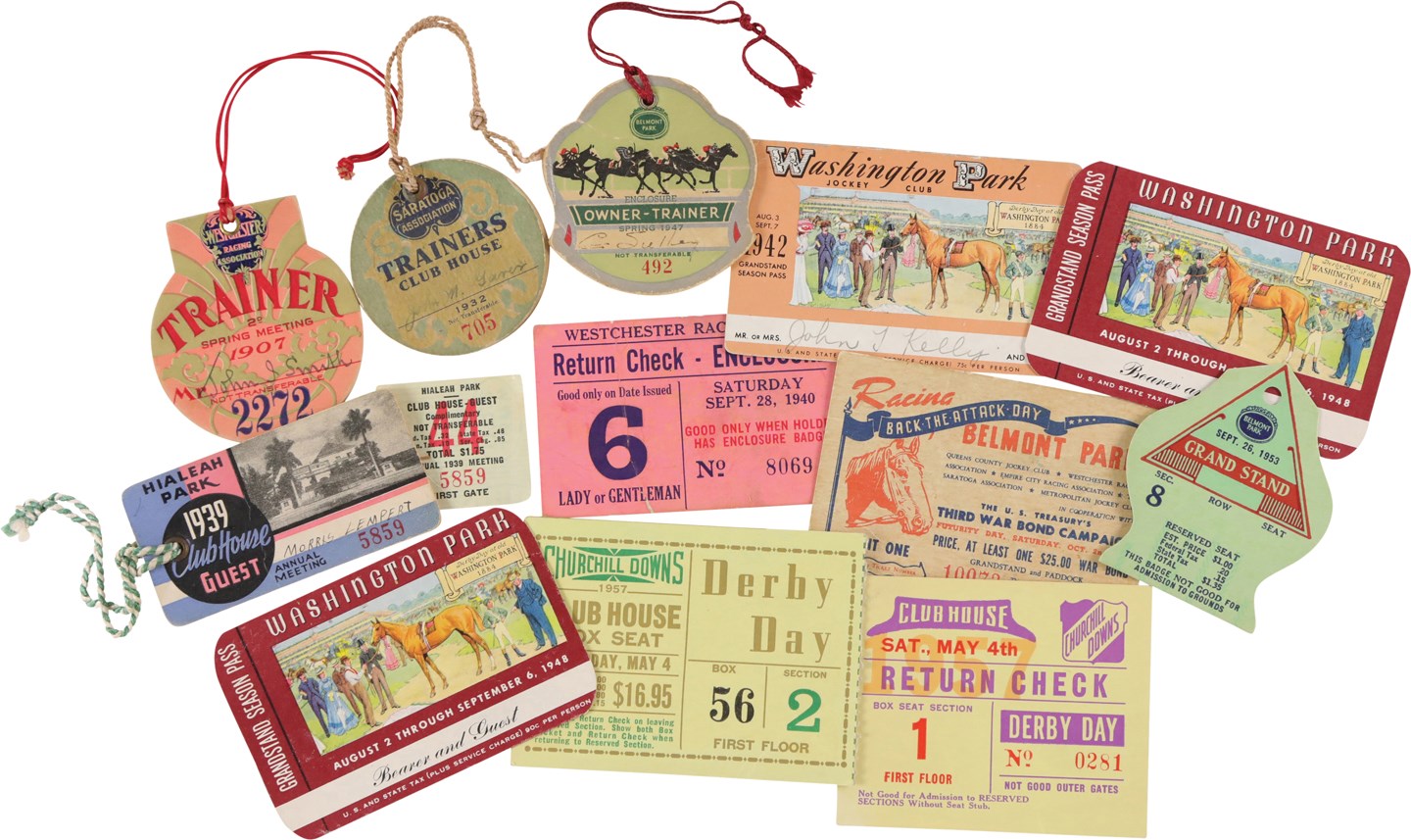 Horse Racing - Admission Tickets of Famous Horse Races and Races Including Triple Crown Races (20)
