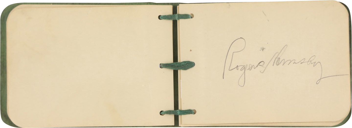 Baseball Autographs - 1932 Chicago Cubs & Others Signed Autograph Album w/Cuyler & Hornsby (44 Autos) (PSA)