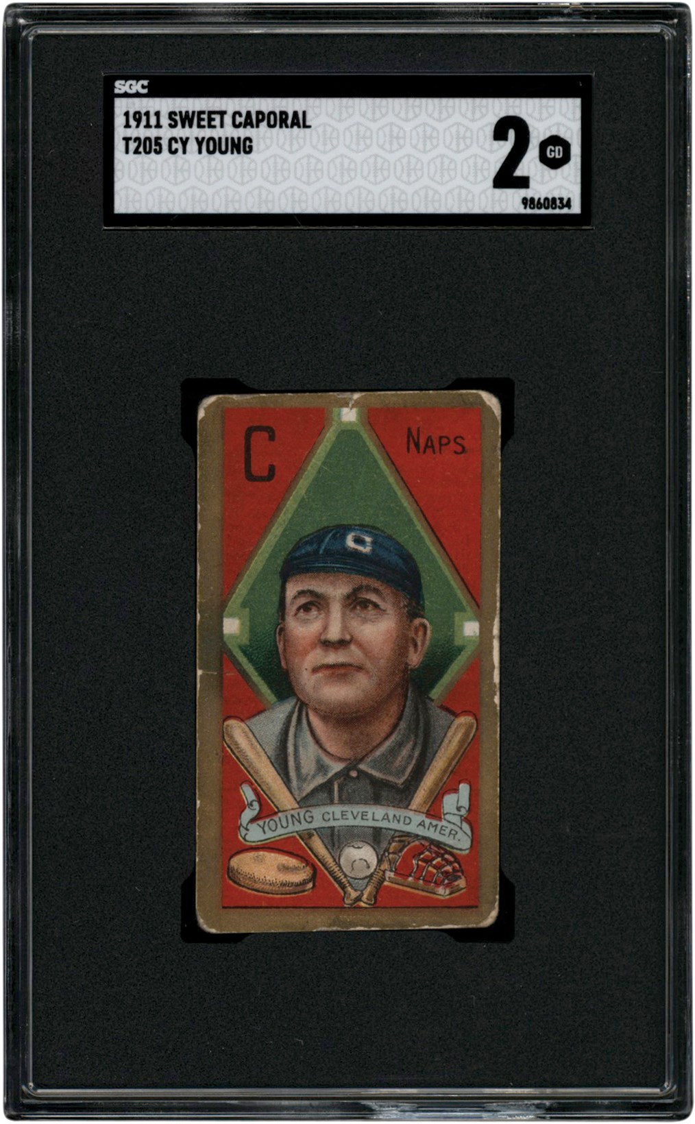 - 911 T205 Cy Young SGC GD 2