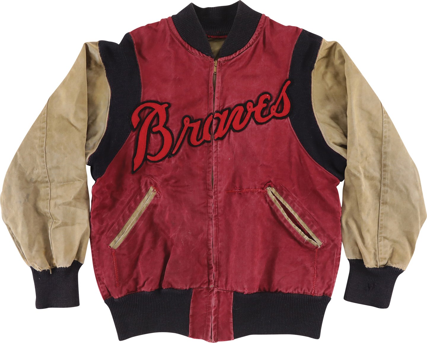 Baseball Equipment - Circa 1946 Boston Braves Jacket