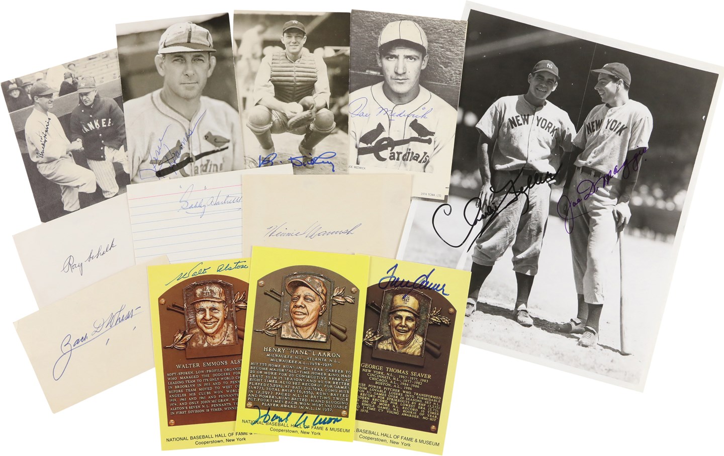 Baseball Autographs - Hall of Fame Autograph Collection (38)