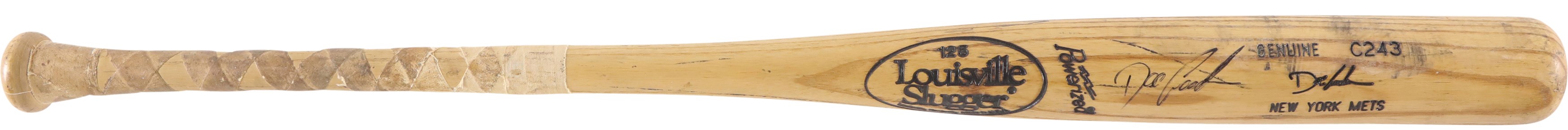 Baseball Equipment - 1993 Dwight Gooden New York Mets Game Used Bat (PSA GU 10)