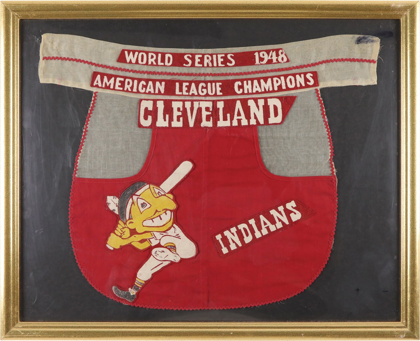 1948 Cleveland Indians World Series Apron