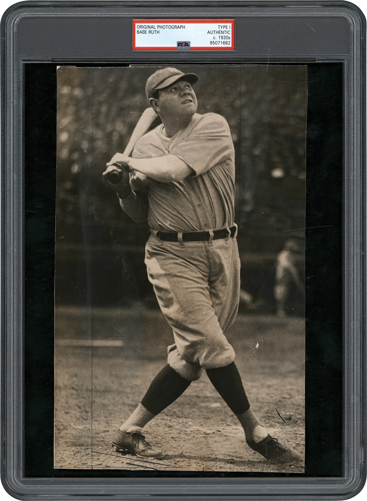 Vintage Sports Photographs - 1928 Babe Ruth Original Photograph (PSA Type I)