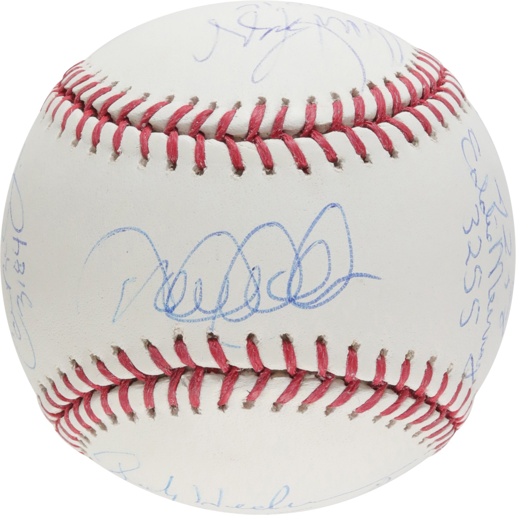 Baseball Autographs - 3,000 Hit Club Signed Baseball w/Hit Total Inscriptions (Steiner, MLB & JSA)