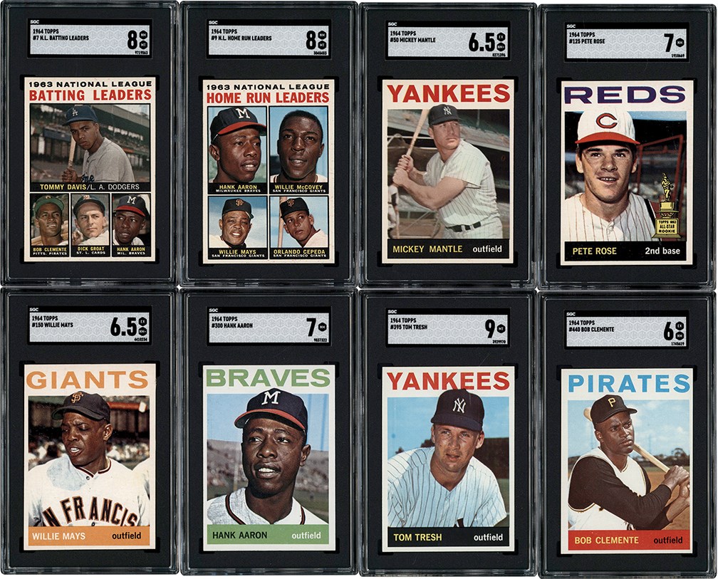 1964 Topps Baseball Partial Set w/Original Box (463/587)