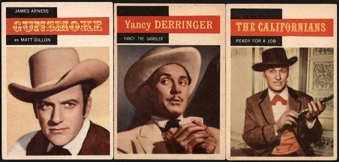 Non-Sports Cards - 1958 Topps T.V. Westerns Complete Set (71)
