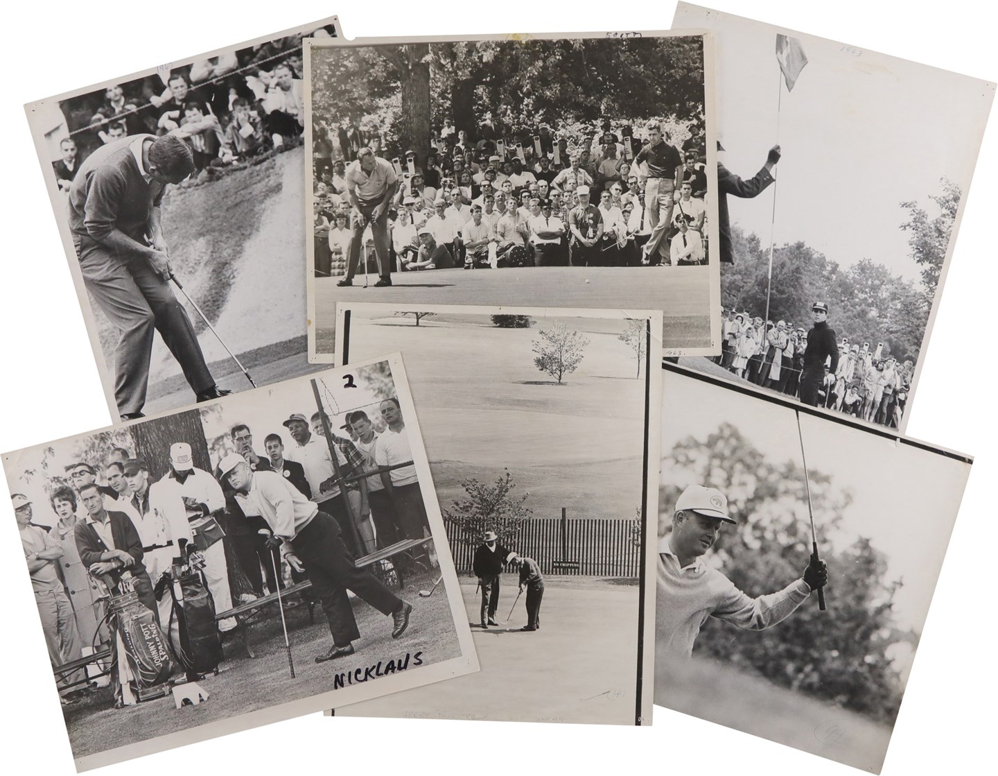 - Oversized Type I Golf Photograph Collection w/Nicklaus (22)