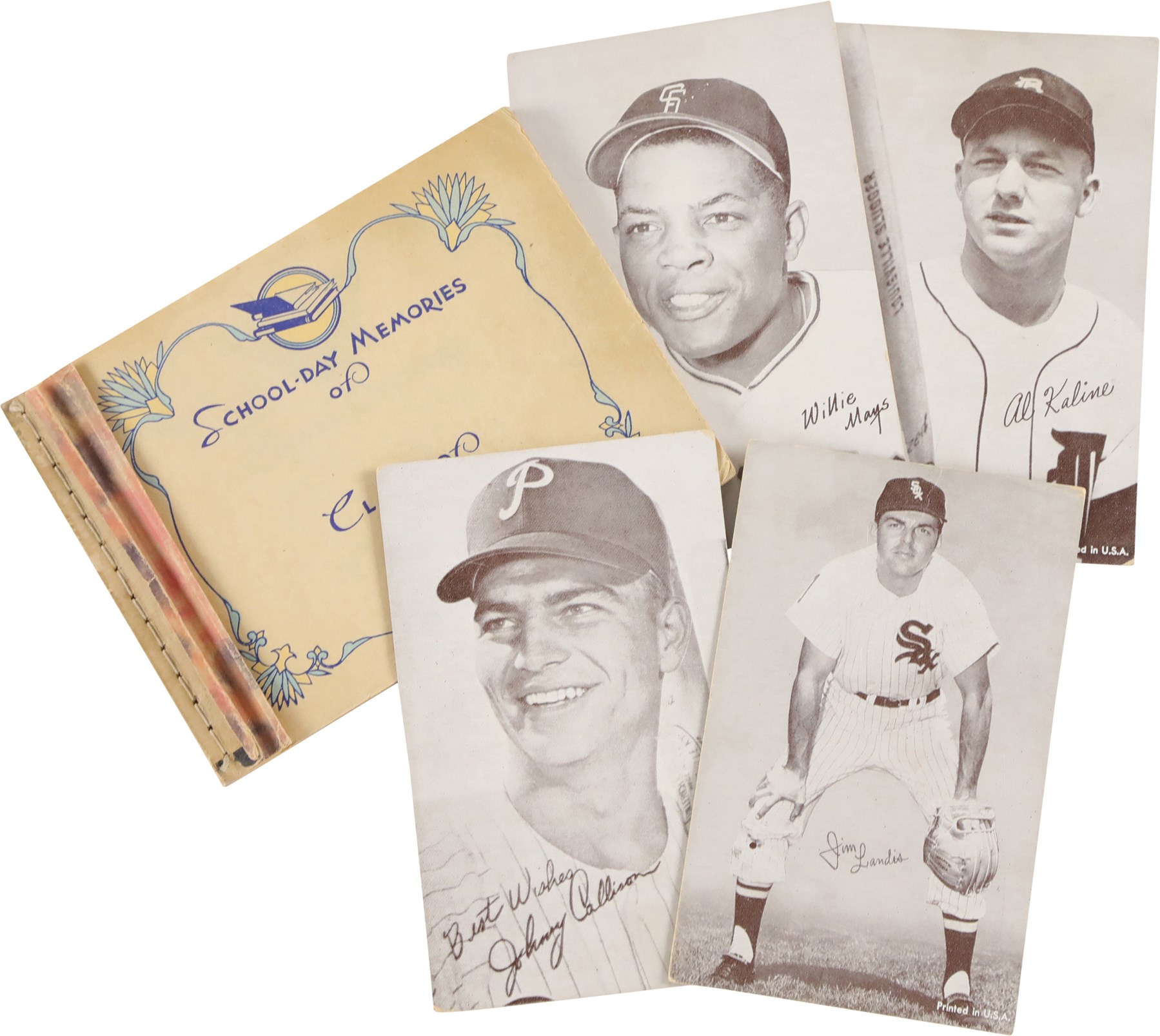 Baseball Autographs - Hall of Famers and Stars Autograph Album with Exhibit Cards (20+ Autos)
