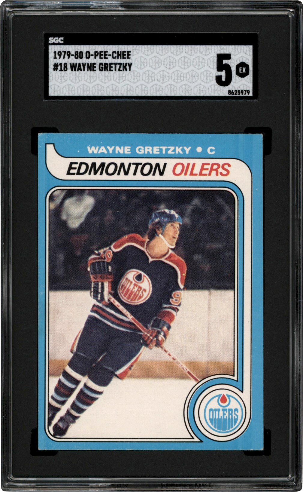 Hockey Cards - 1979 O-Pee-Chee #79 Wayne Gretzky Rookie SGC EX 5