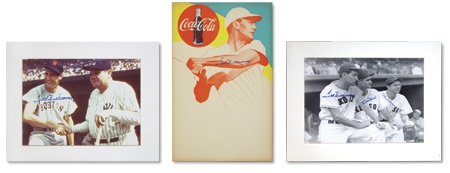 - Ted Williams and Friends Signed Pieces (7)