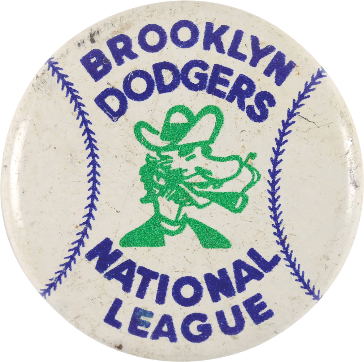 - Newly Discovered Brooklyn Dodgers "Bum" Pin
