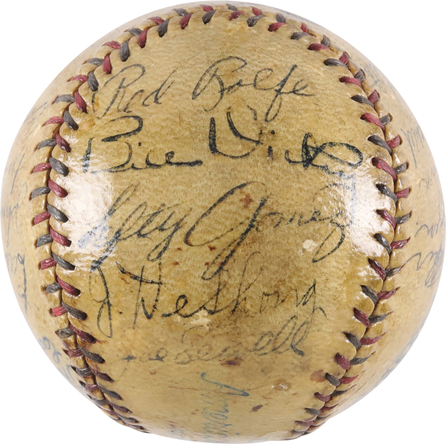 Baseball Autographs - 1935 New York Yankees Team-Signed Baseball
