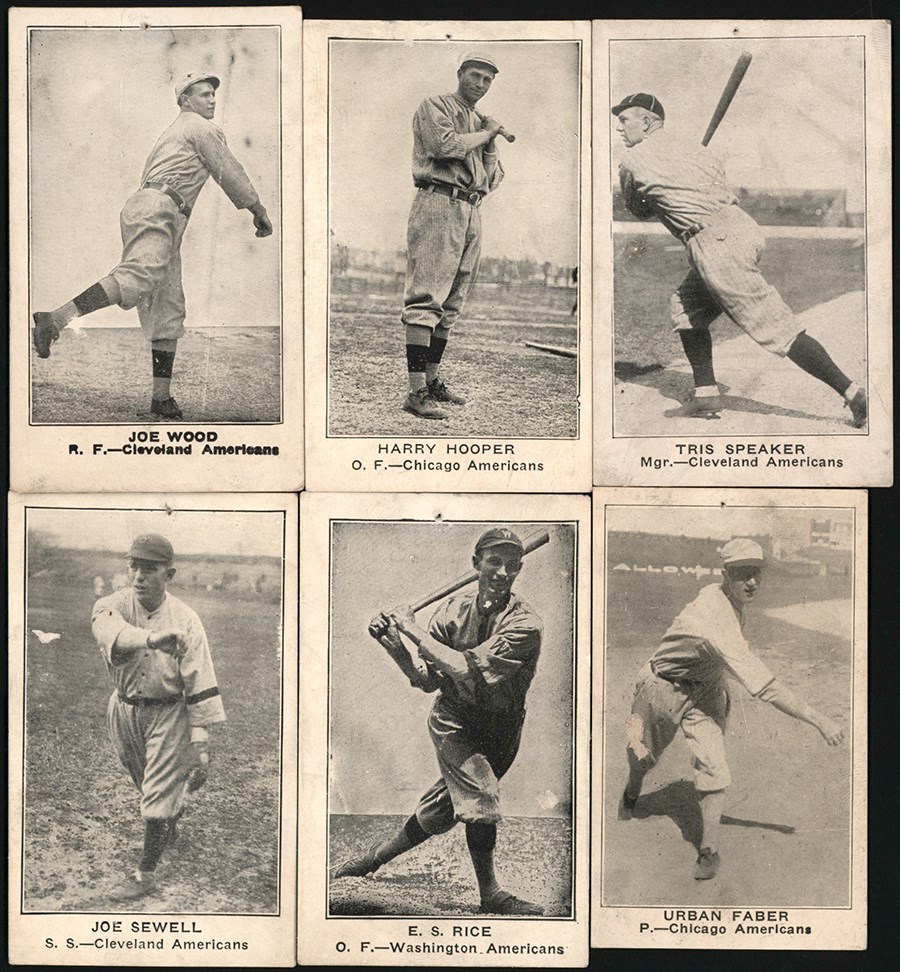 1921 E121 American Caramel (Series of 80) Collection w/Hall of Famers (20)