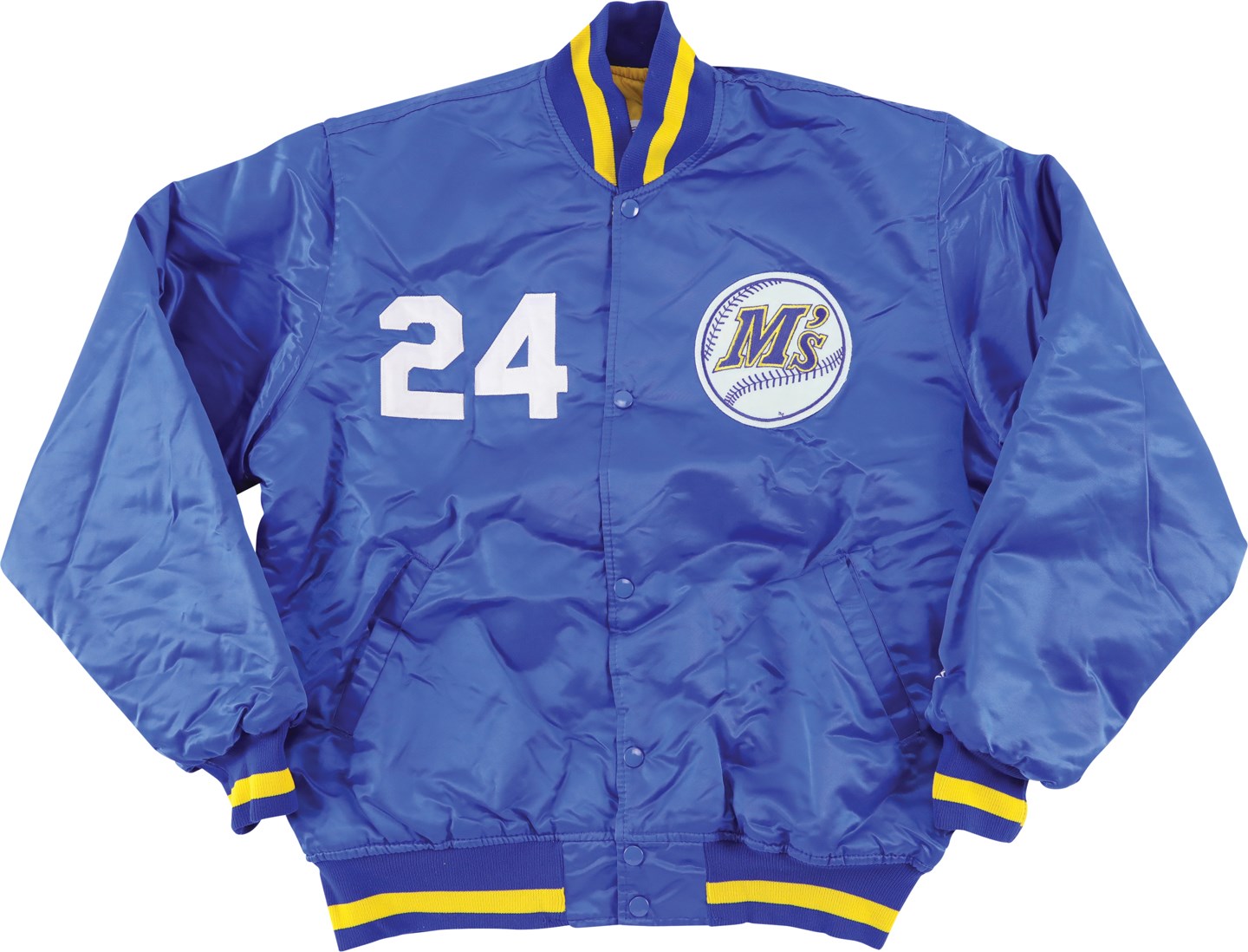 - 1992 Ken Griffey Jr. Seattle Mariners Game Worn Jacket (Team Sourced & Style Matched)