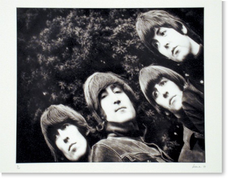 - The Beatles Robert Freeman Photograph and Framed Displays  (10)