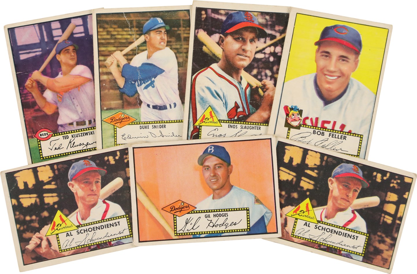 1952 Topps Baseball Low-Number Collection (368) w/Many Duplicates