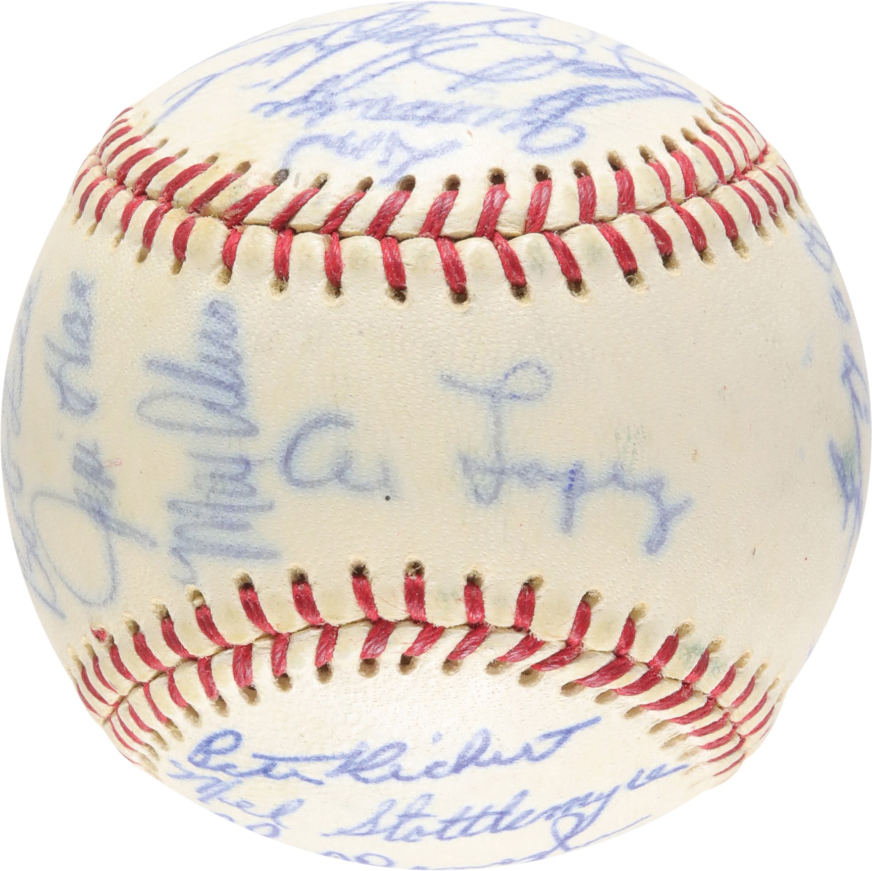 Baseball Autographs - 1965 American League All-Star Team-Signed Baseball (ex-Al Kaline Collection)