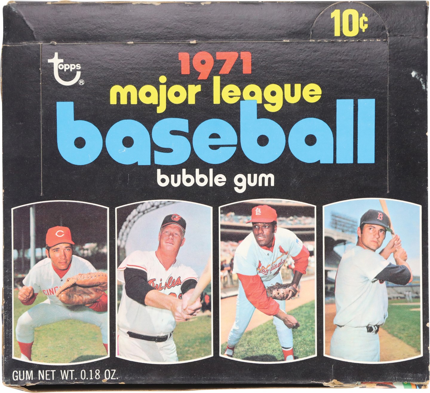 1971 Topps Baseball Wax Display Box