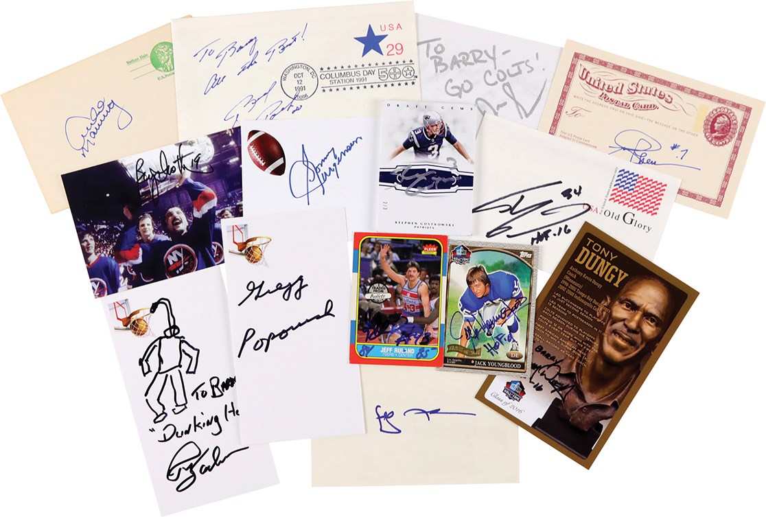 Baseball Autographs - Large Multi-Sport Autograph Collection (1,400+)