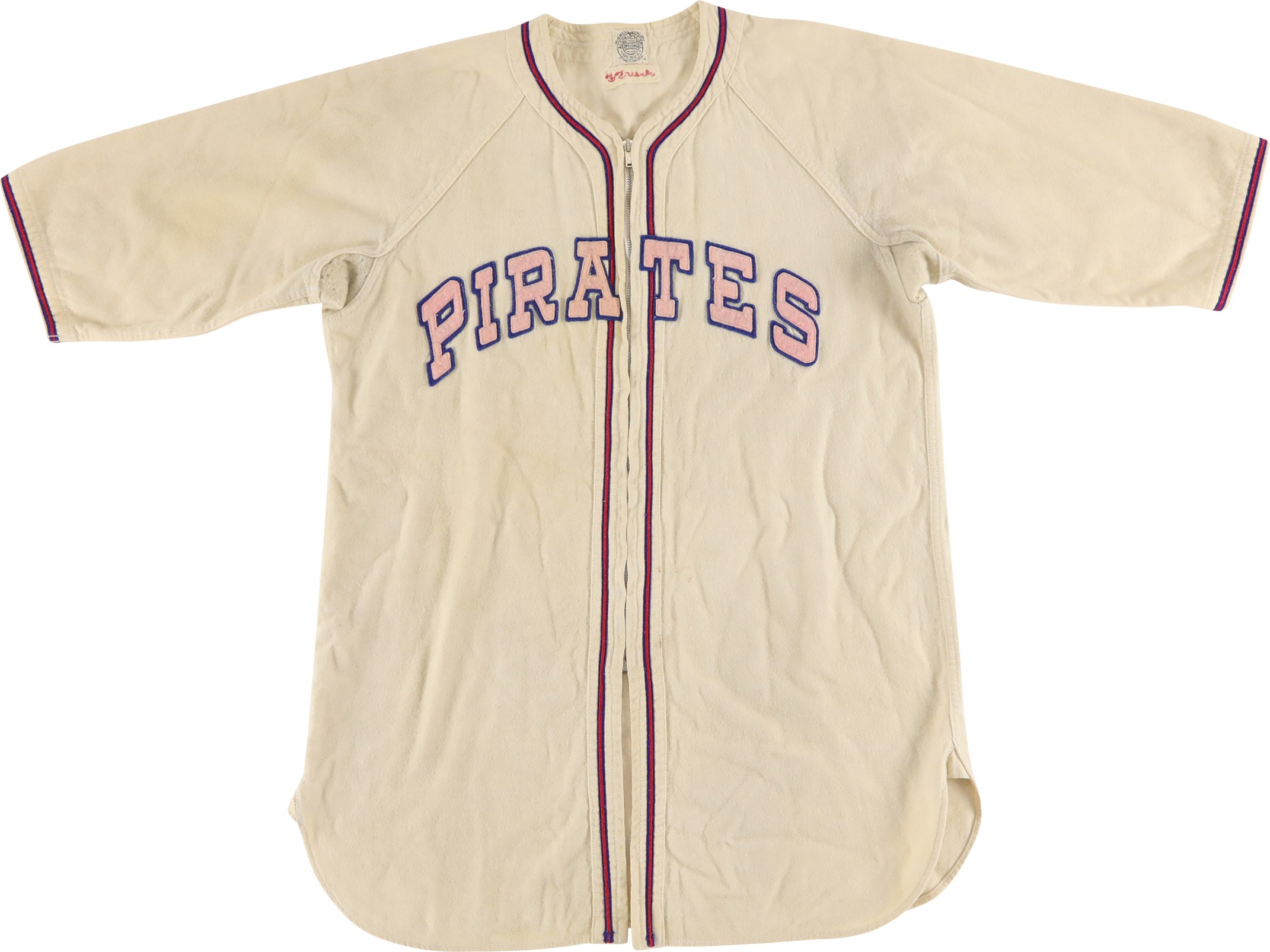 Baseball Equipment - Circa 1944 Frankie Frisch Pittsburgh Pirates Game Worn Jersey (SGC)