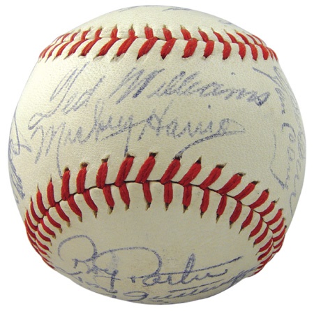 - 1946 A.L. Champion Boston Red Sox Signed Baseball