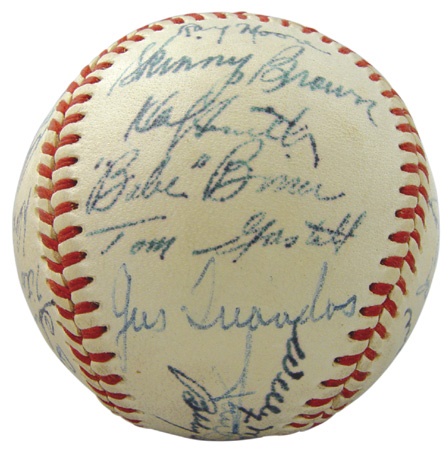 Baltimore Orioles - 1956 Baltimore Orioles Team Signed Baseball