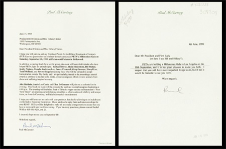 - Paul McCartney Letters To President Clinton  (2)