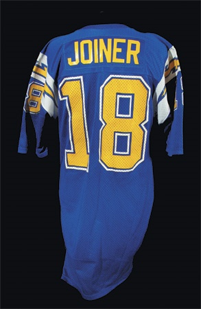 - Charlie Joiner Game Worn San Diego Chargers Jersey?