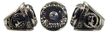- 1971 Miami Dolphins Super Bowl Ring