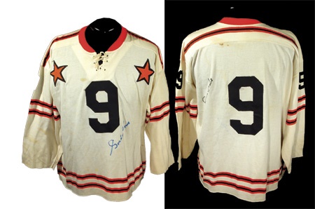 - 1960’s Gordie Howe NHL All Star Game Worn Jersey
