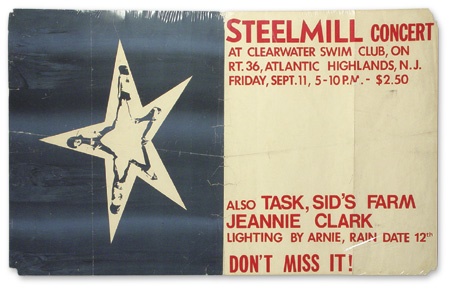 - Steel Mill Clearwater Swim Club Large Concert Poster (34x24”)