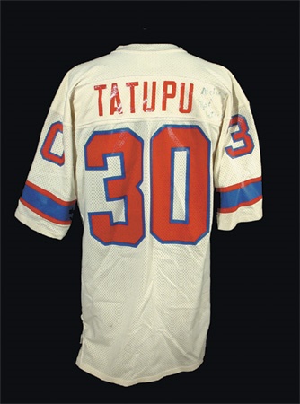 - 1978 Mosi Tatupu Rookie Game Worn Jersey?