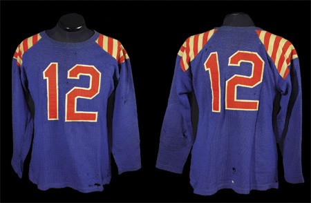 - 1942 Cleveland Barons Game Worn Wool Sweater