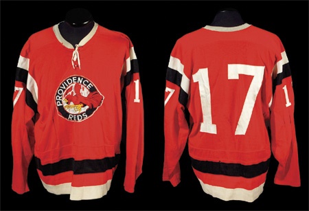 - 1960’s Providence Reds Game Worn Jersey