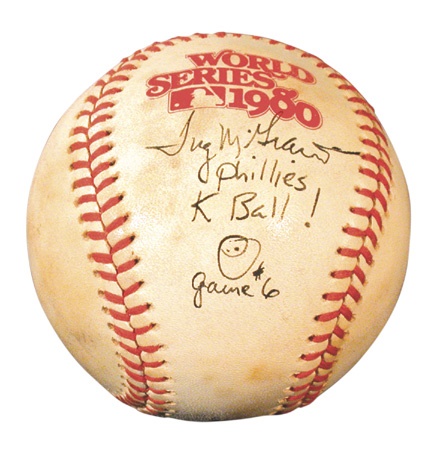 - 1980 World Series Game 6 Strike Out Ball