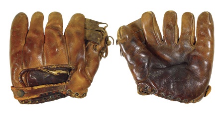 - 1940’s Mel Harder Game Used Glove