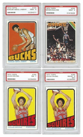 - 1970–1977 PSA Assorted Basketball Lot (25)