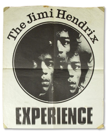 - Jimi Hendrix 1960s German Concert Poster (16x20”)