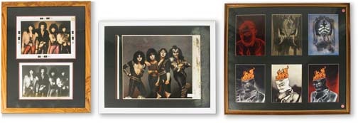 Gene Simmons Personally Owned Artwork  and Photo Lot (4)