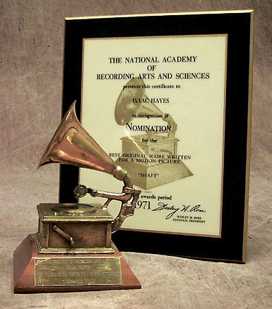 Americana Awards - 1972 Isaac Hayes Grammy Award